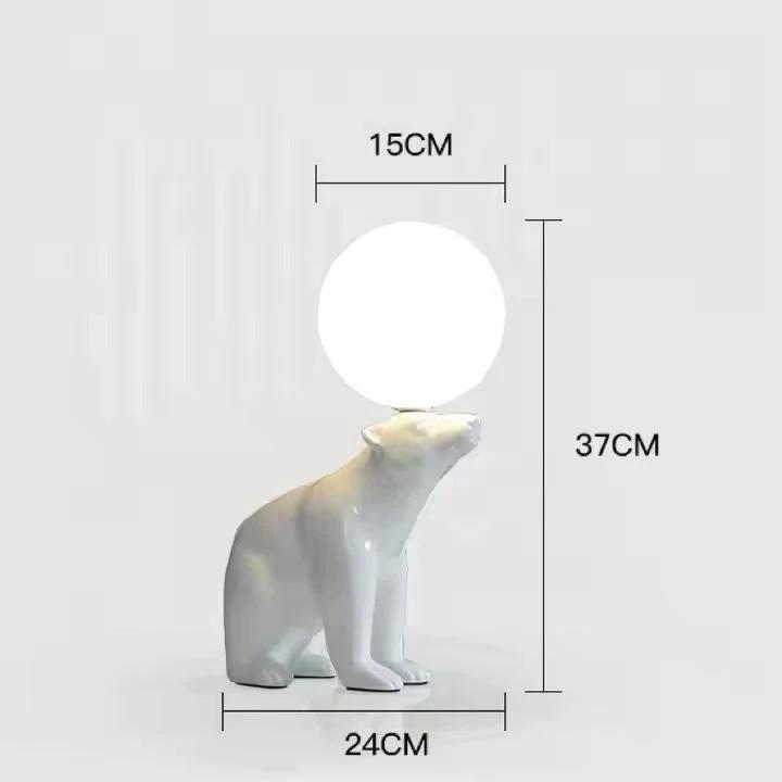 Designer Bear Lamp for Children’s Room with Soft Ambient Lighting LED Lamp Table Lamps