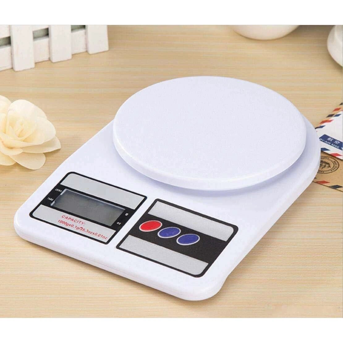 Digital Kitchen Weighing Scale 0–10kg Capacity with Splash-Proof Design Ideal for Baking, Spices, Fruits & More Kitchen Appliances