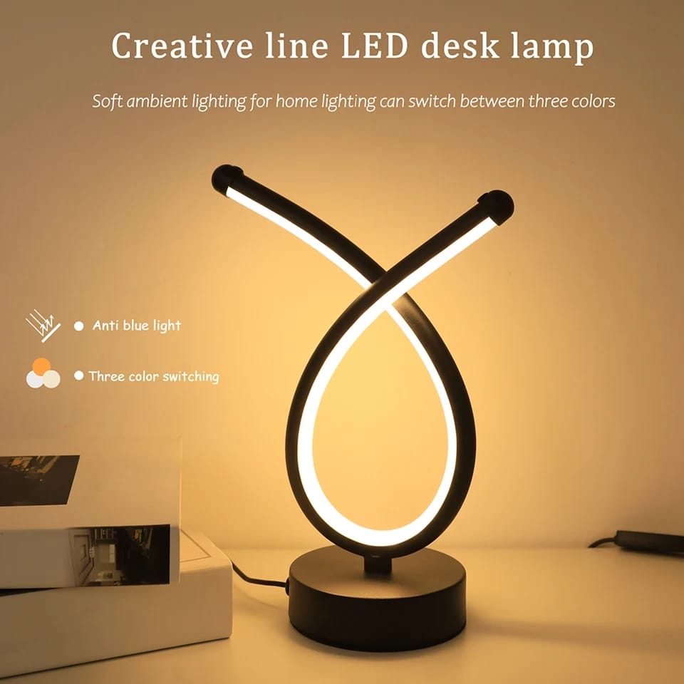 Dimmable LED Bedside Table Lamp