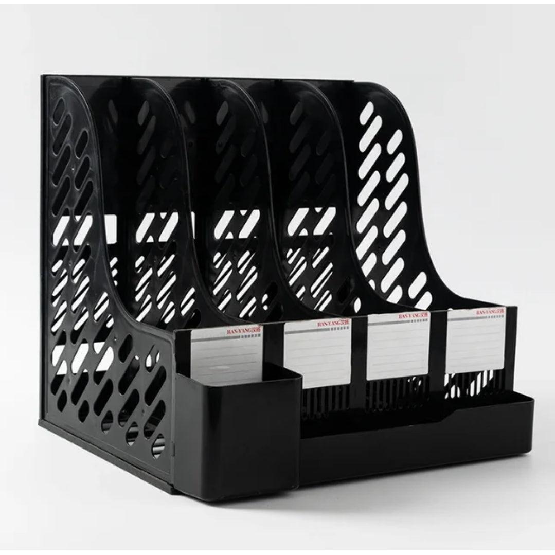 Document/File Organizer 32cm Wide Durable Office Desk Organizer for Papers, Folders, and Documents