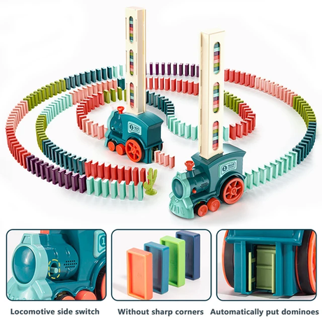 Dominoes Train Game Fun & Interactive Domino Set