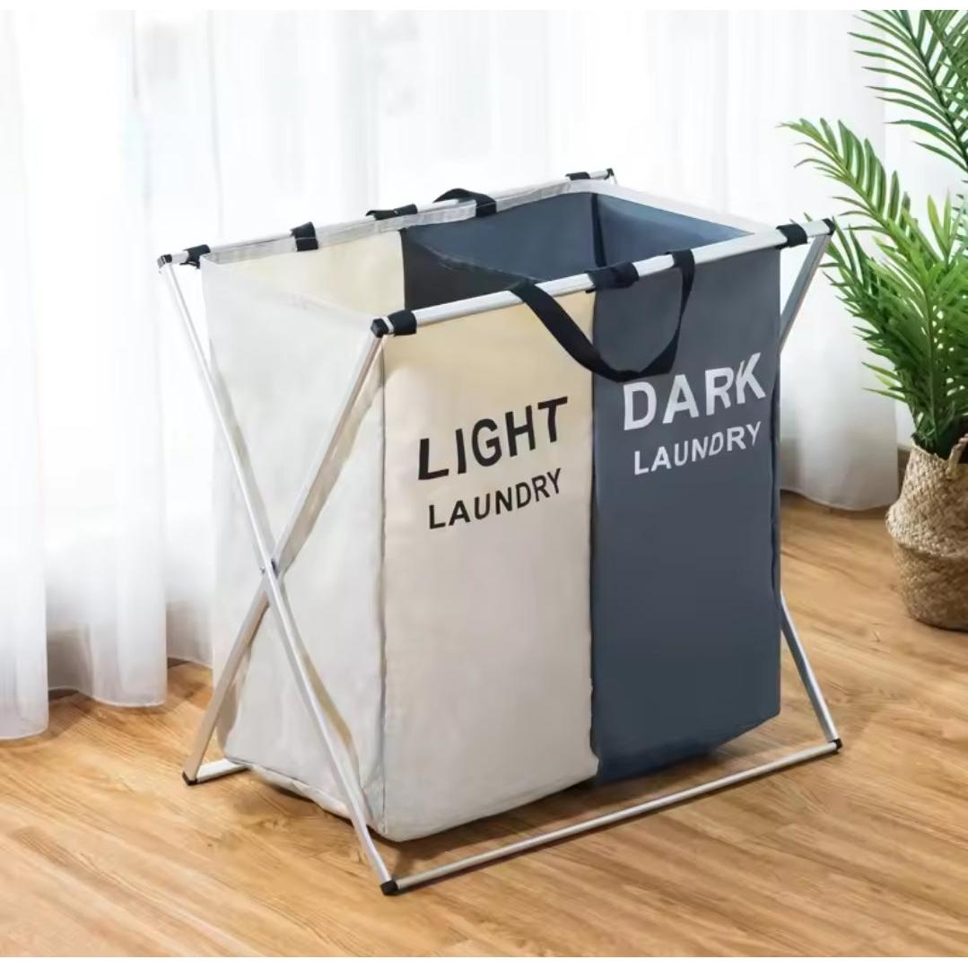 Double Sided Laundry Basket Waterproof & Dustproof
