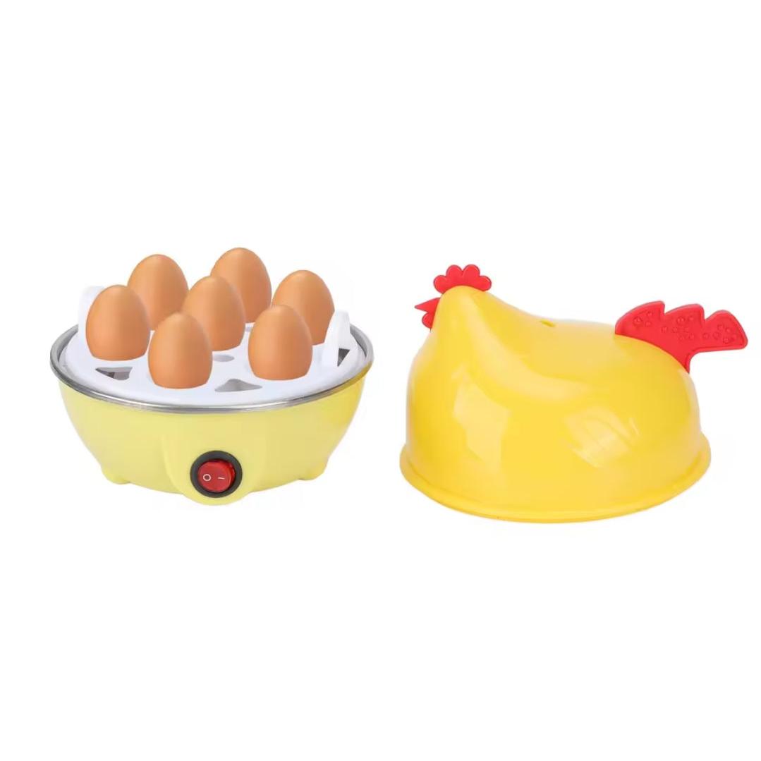 Electric 7pc Egg Poacher and Egg Boiler Fast and Convenient for Perfectly Cooked Eggs