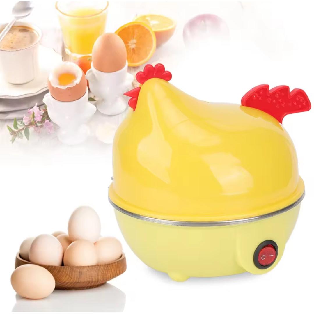 Electric 7pc Egg Poacher and Egg Boiler Fast and Convenient for Perfectly Cooked Eggs