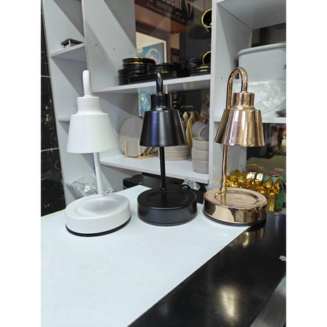 Electric Candle Warmer with Metal Design for Home and Office