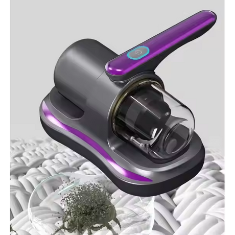 Electric Handheld Vacuum Cleaner Cordless UV Mite Remover for Household Cleaning.