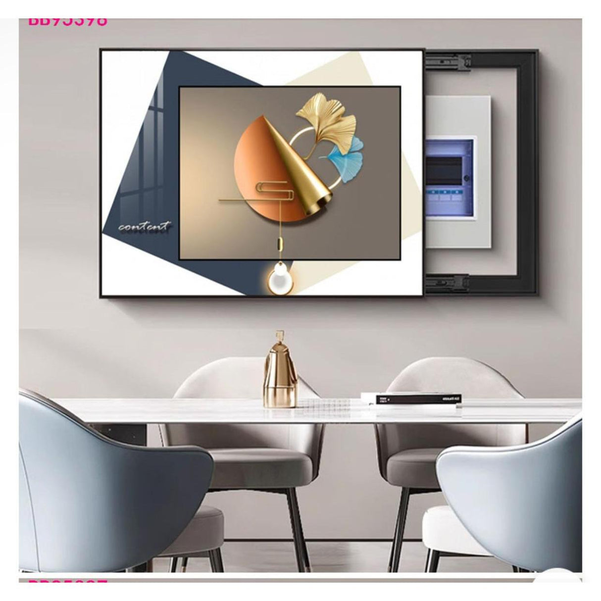 Electric Meter Box Decorative Wall Art Cover