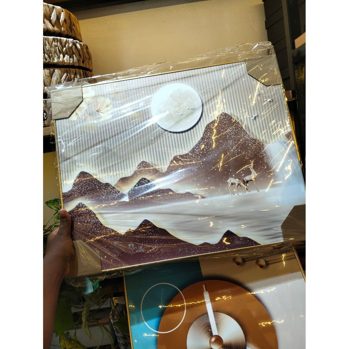 Electric Meter Box Decorative Wall Art Cover