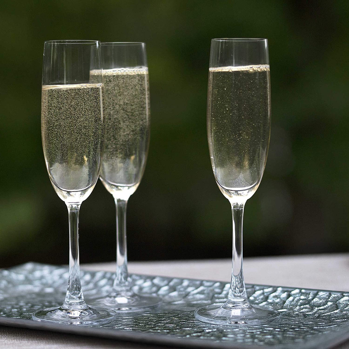 Elegant Gold Champagne Glasses