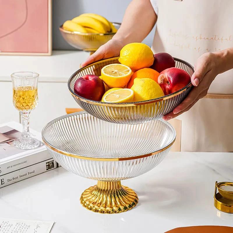 Elegant Multipurpose Fruit Bowl 9.72 Inch Salad Food Pastry Serving Bowl Serving ware Serveware