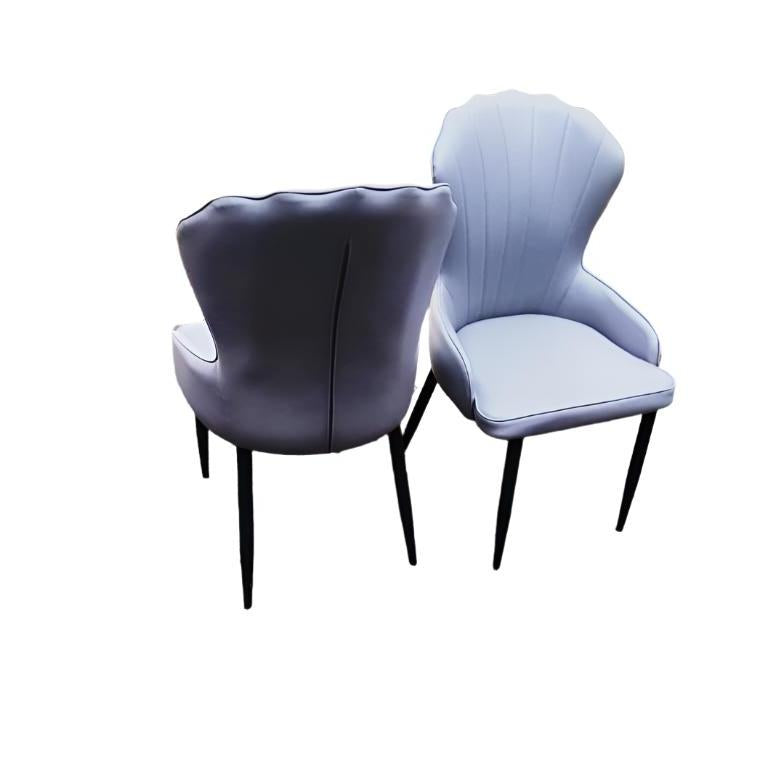 Elegant Upholstered Dining Chairs | Modern Velvet Padded Chairs with Button-Tufted Backrest | Leather Dining Chairs | Modern Dining Rooms, Living Rooms, Kitchens