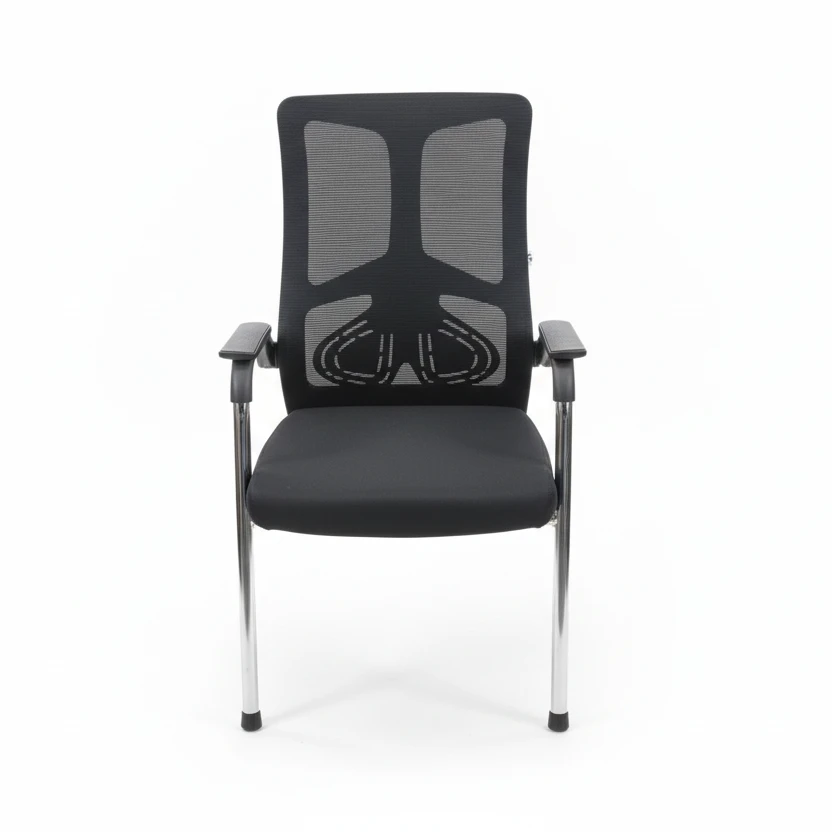 Ergonomic Office Visitor Chair with Mesh Back and Armrests Office furniture Furniture