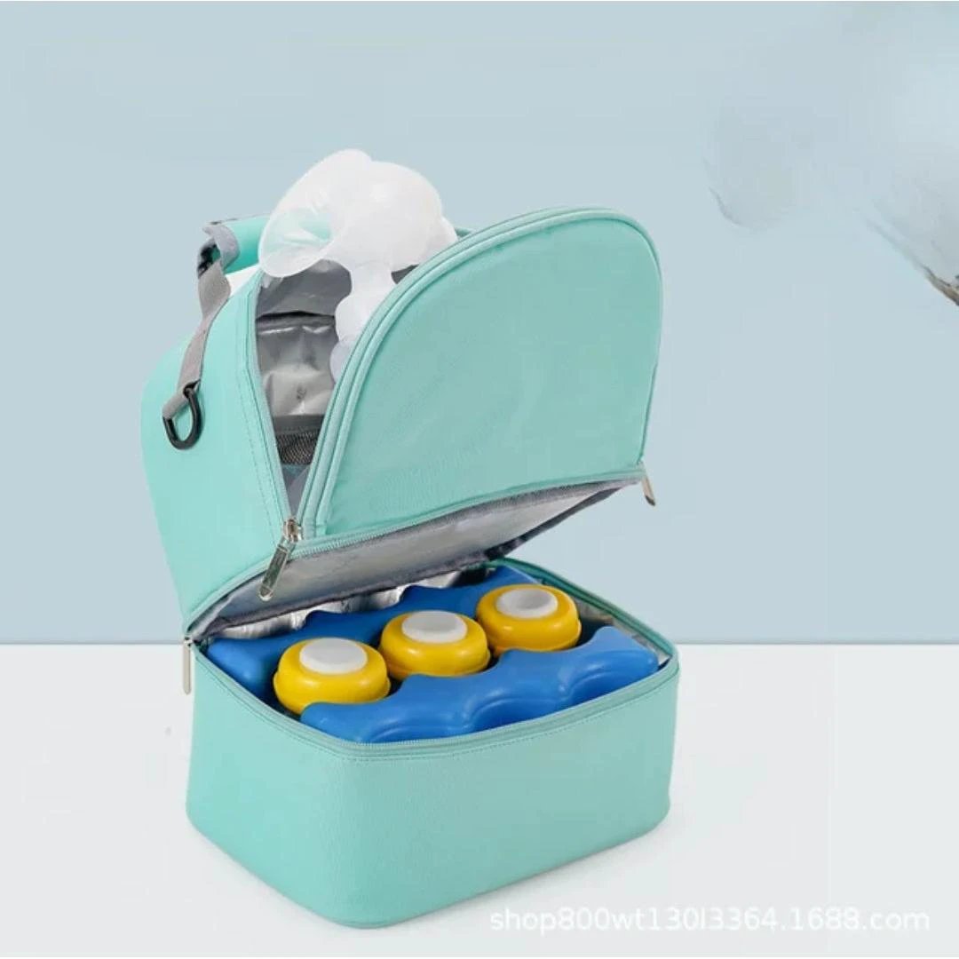 Expressed Milk Storage Pack With Ice Packs & Bottles Storage bag Baby Carrier Storage Bags