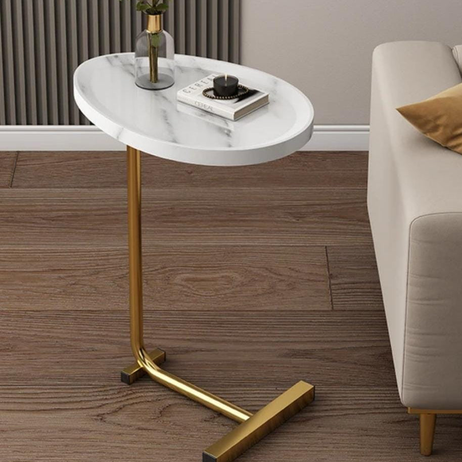 Exquisite High Quality Oval Shaped Side Table