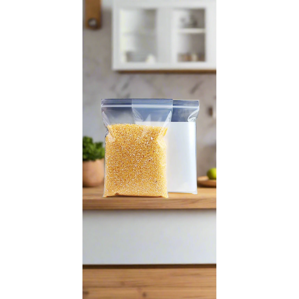 Extra Heavy Duty No Tear 20 Thread Freezer Bags 25pcs Set food storage Food Storage Bags