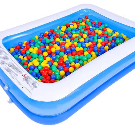 Summer Inflatable Swimming Pool with Pump – Family Size