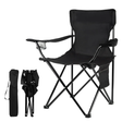 Foldable Camping Chair – Green and Black with Steel Frame