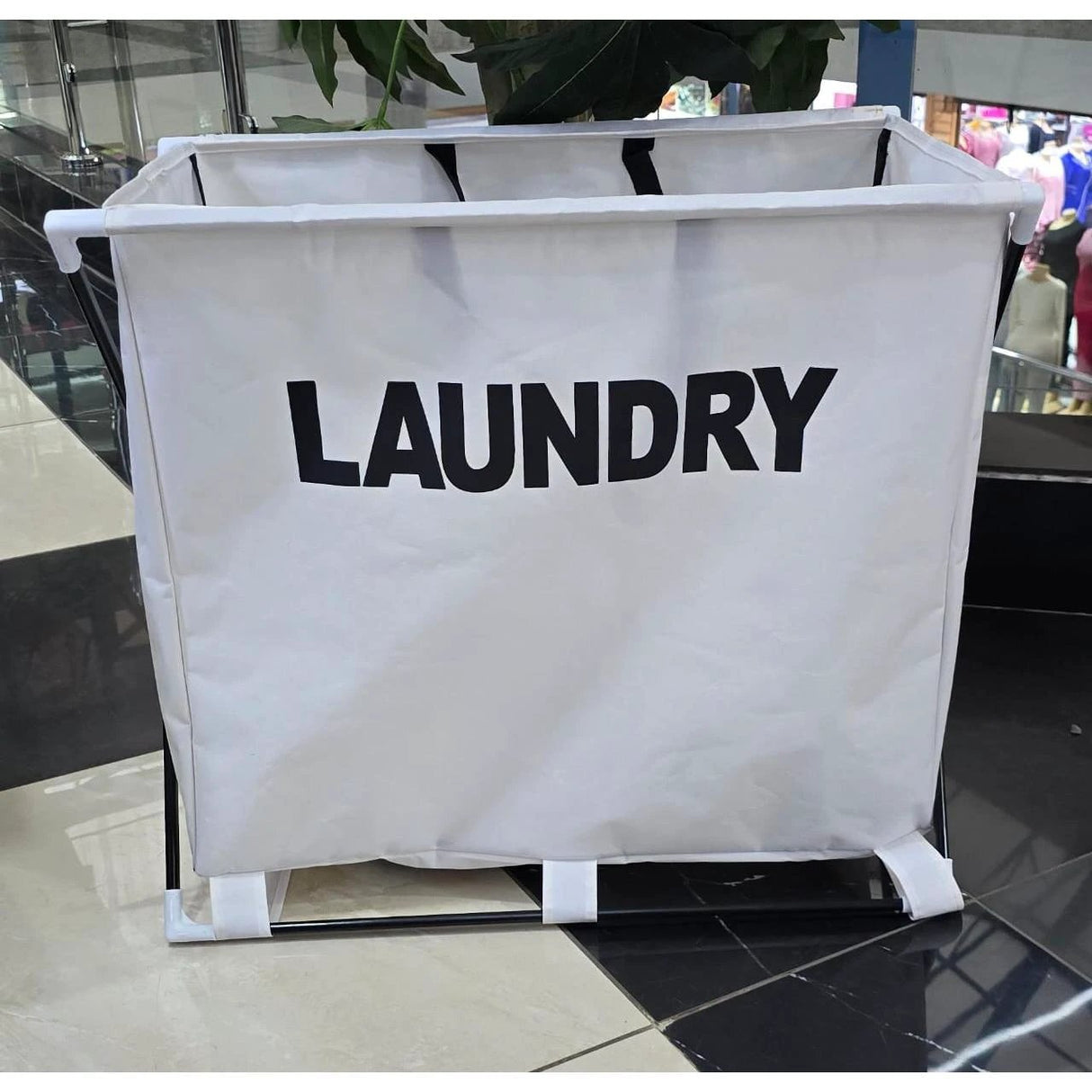 Foldable Laundry Basket Oxford Cloth with Aluminium Frame Laundry basket Laundry Baskets