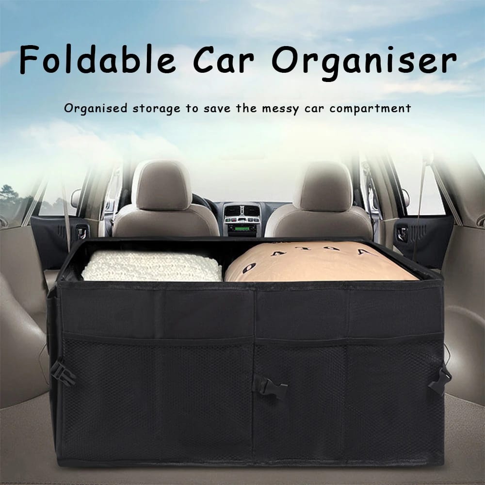 Foldable Multifunctional Large Capacity Car Trunk Organizer 53.00 cm x 39.00 cm x 26.50 cm