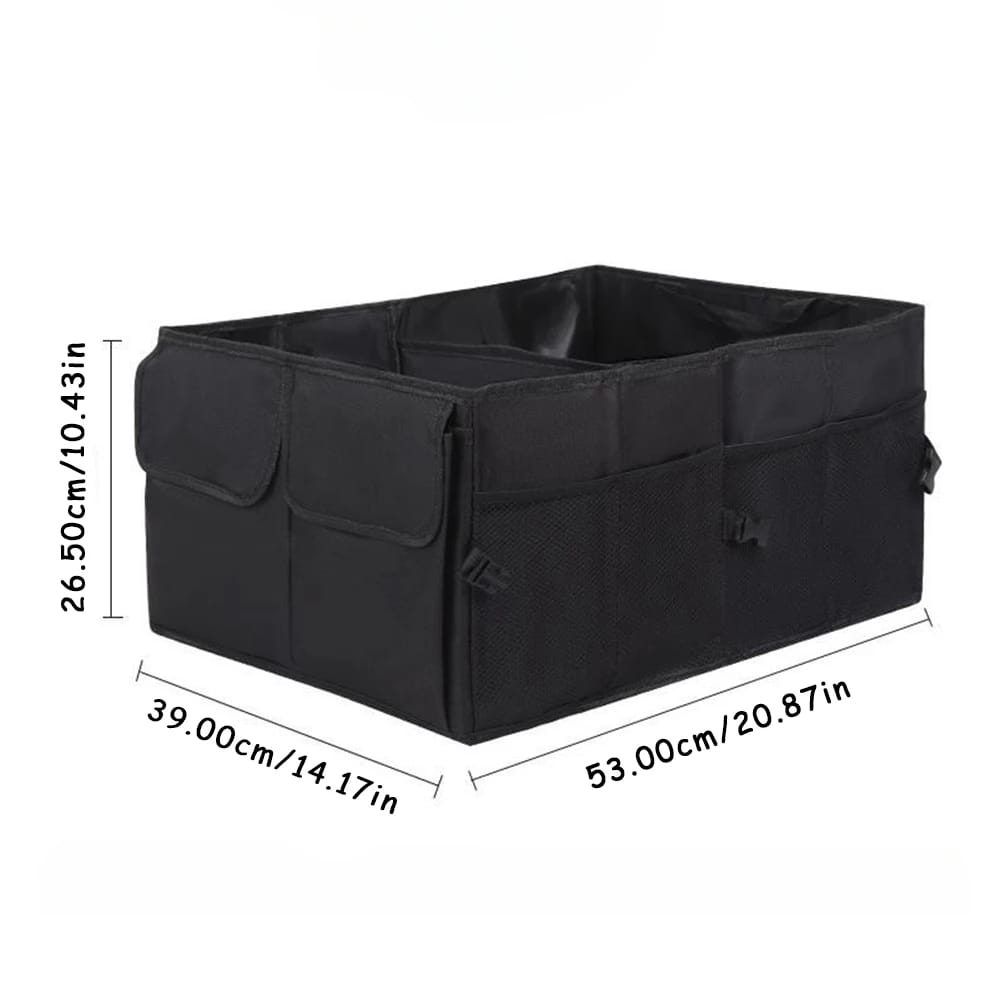 Foldable Multifunctional Large Capacity Car Trunk Organizer 53.00 cm x 39.00 cm x 26.50 cm