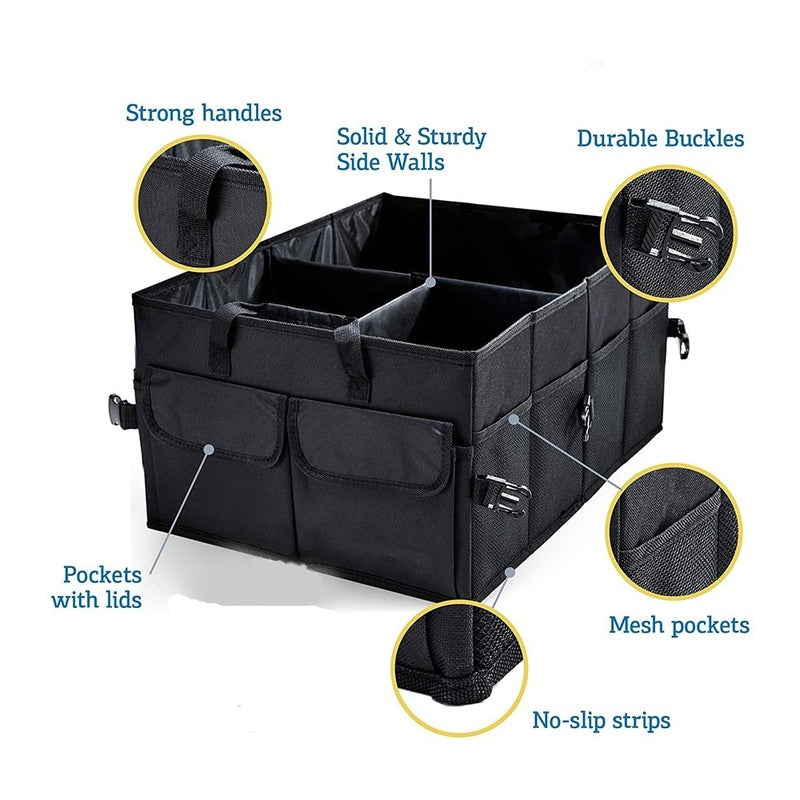 Foldable Multifunctional Large Capacity Car Trunk Organizer 53.00 cm x 39.00 cm x 26.50 cm