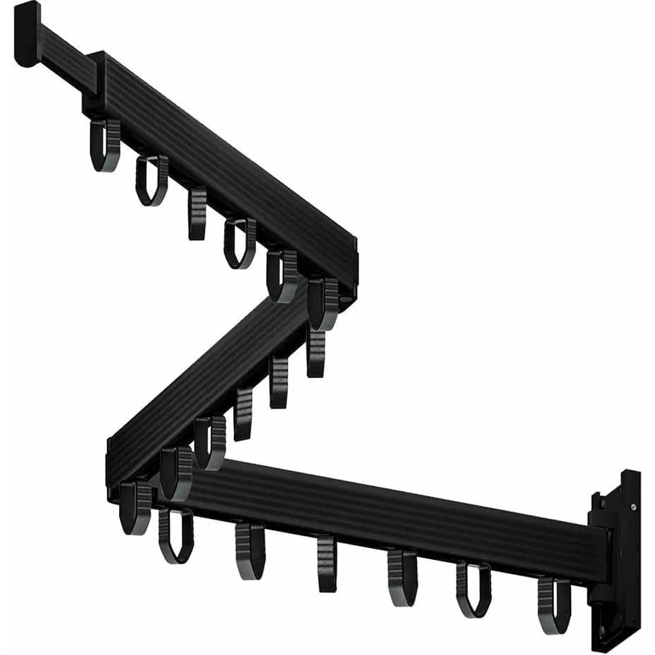 Foldable Wall Mounted Drying Rack Clothes with 360° Rotation – Indoor & Outdoor Use