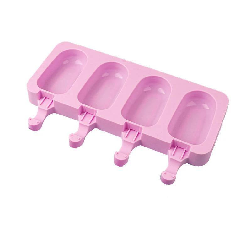 Food Safe Silicone Popsicle Mould with Lid Reusable, BPA-Free, Easy Release. Kitchen Molds