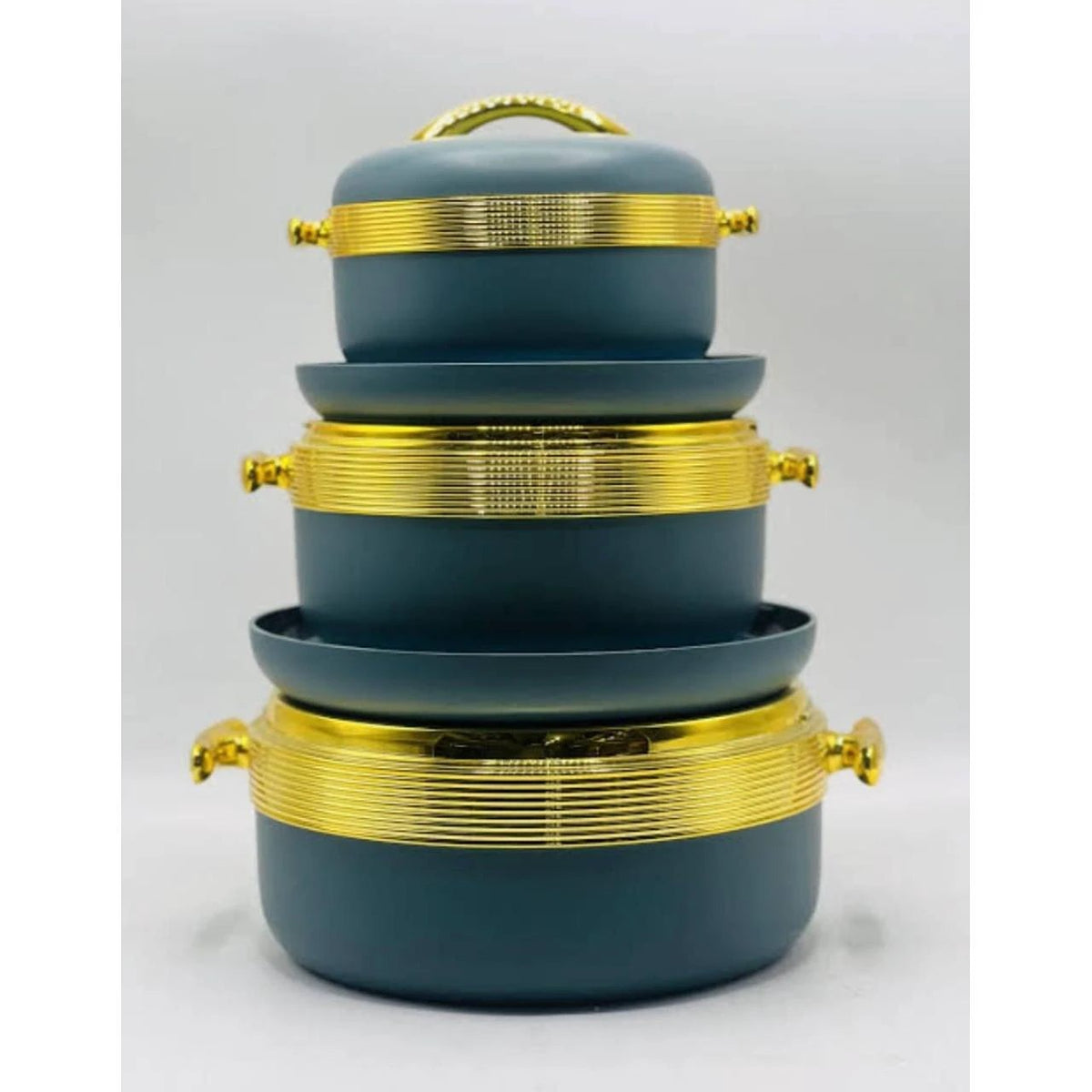 Forever Gold Elegant 3 in 1 Insulated Hotpot Set High Quality Hotpot Tableware