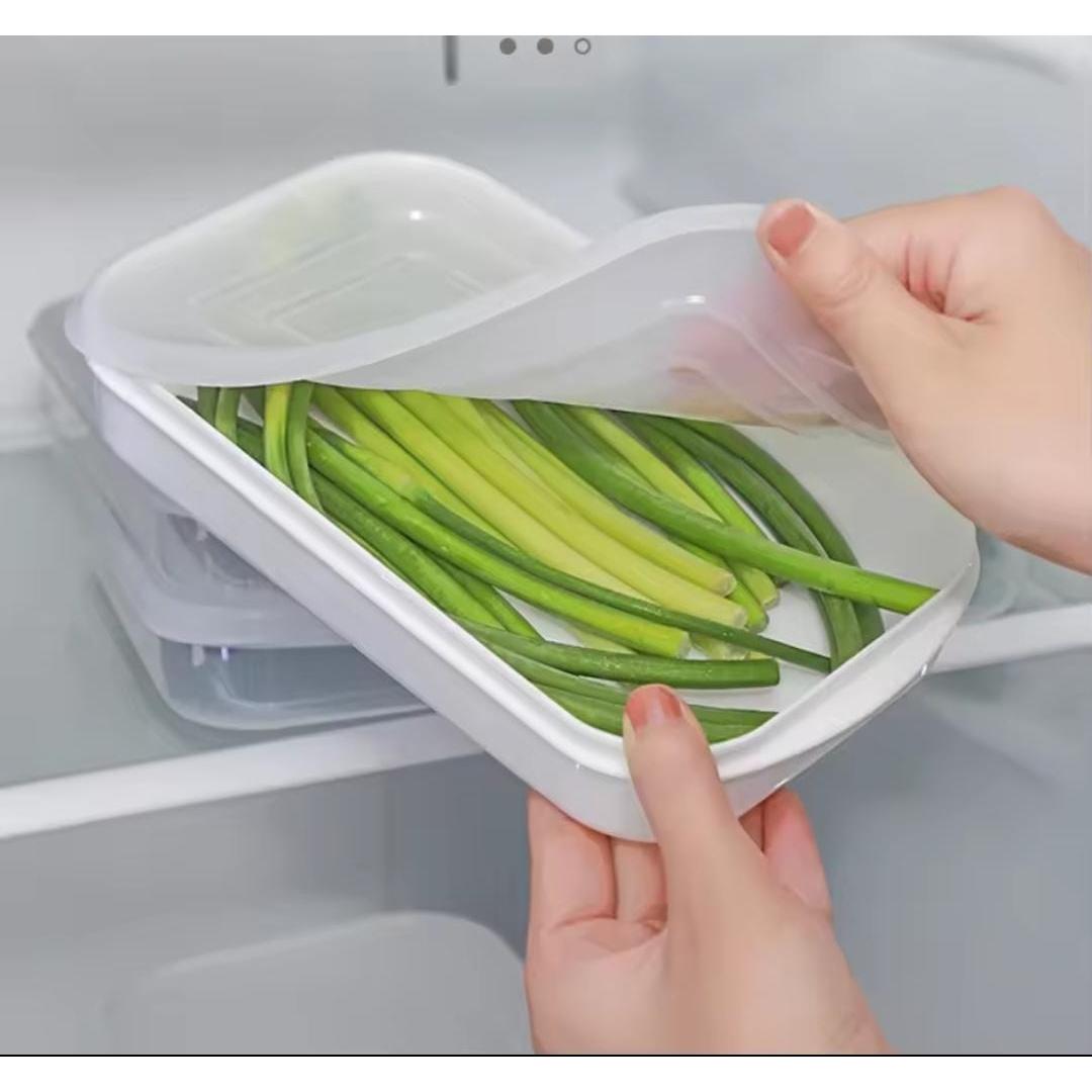 Freezer and Fridge Stackable Food Storage Containers for Organized Kitchen Storage