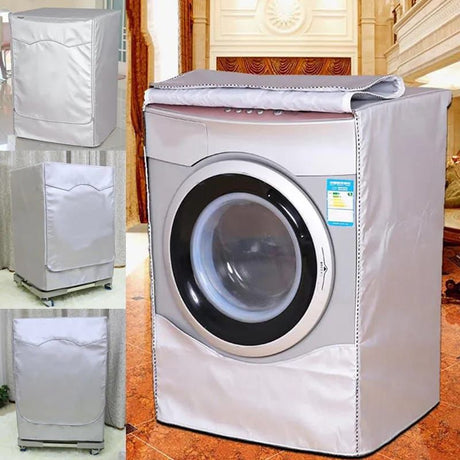 Front Load Washing Machine Cover Waterproof & Dustproof Protector 60x65x85cm.