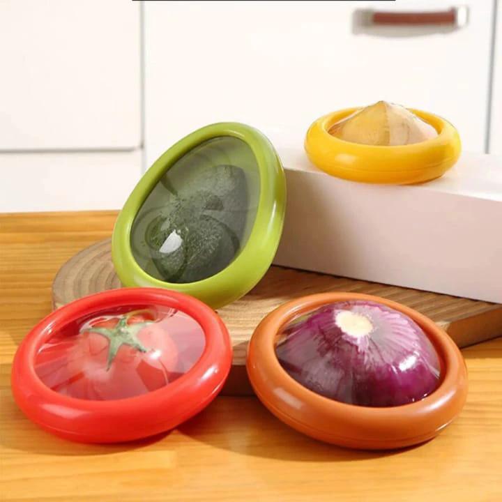 Fruit Covers 4pcs Set Breathable Mesh Food Protectors food storage Food Container Covers