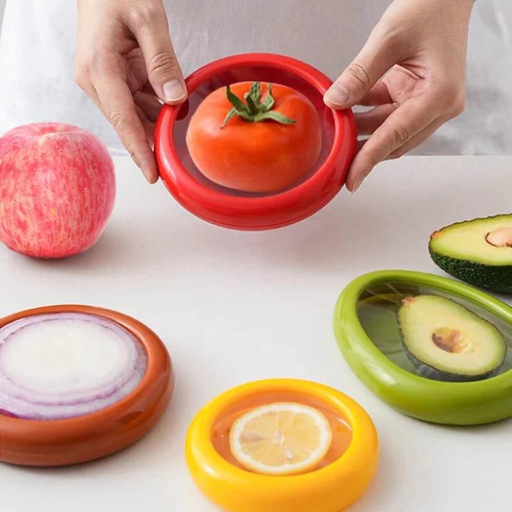 Fruit Covers 4pcs Set Breathable Mesh Food Protectors food storage Food Container Covers