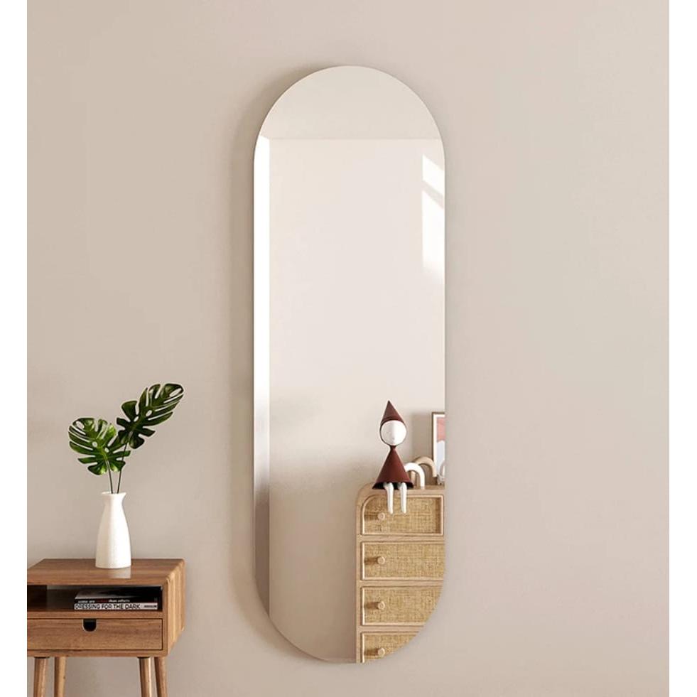Full Length Unbreakable Mirror 40×150cm Available in Two Shapes