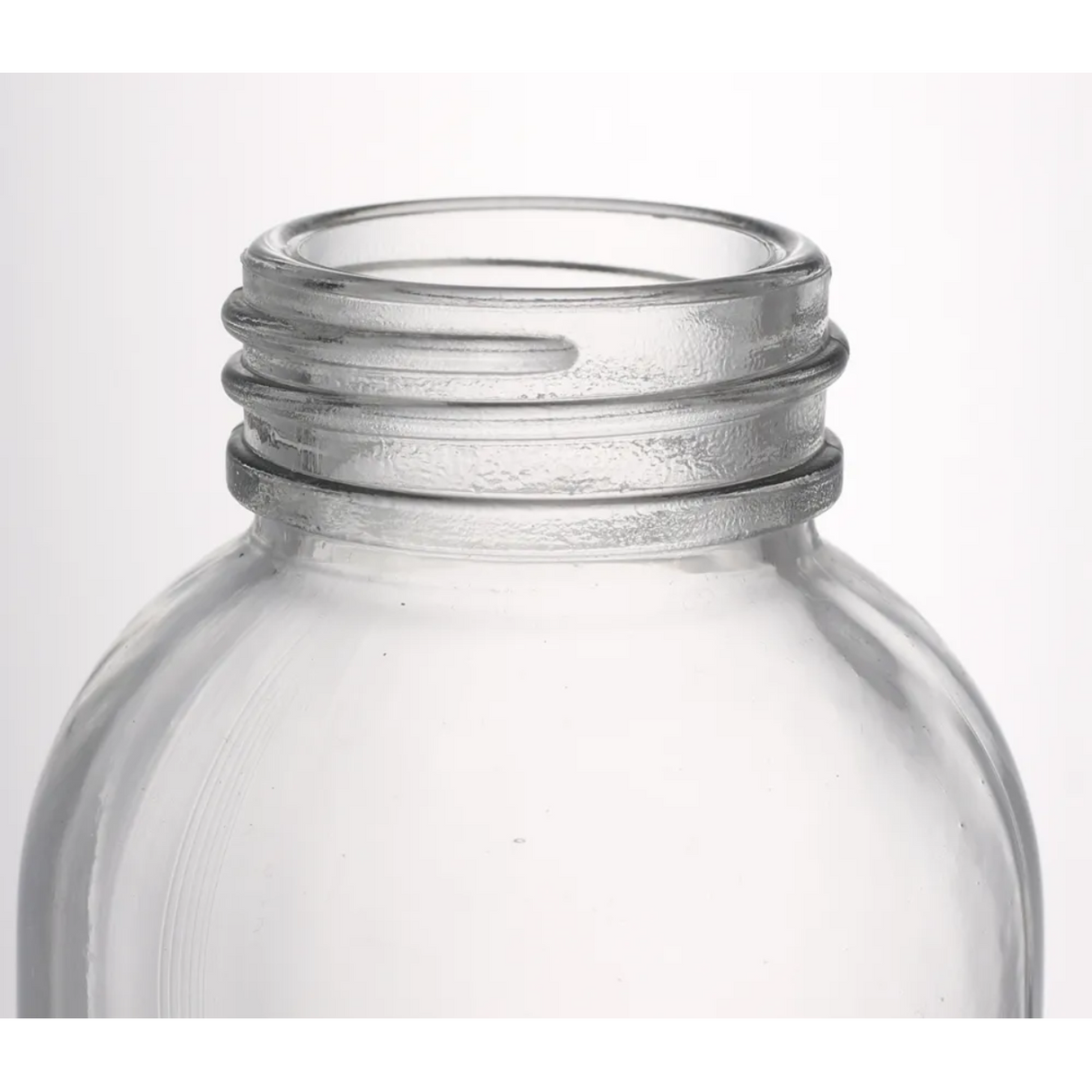 Glass Bottle Reusable Clear Bottle for Water, Juice, or Storage Now Available
