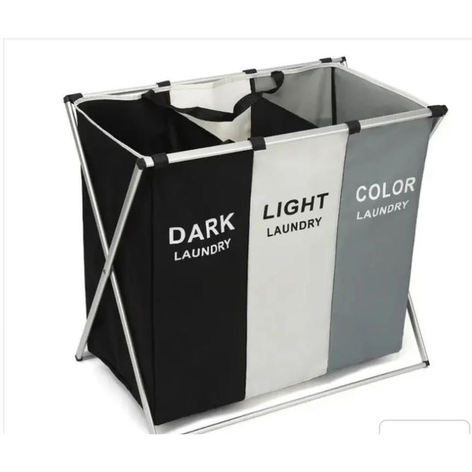 Grid Foldable Color Laundry Basket Spacious and Durable for Home Organization
