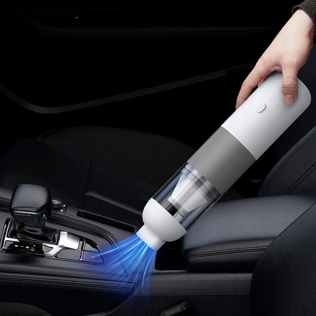 Handheld Rechargeable Wireless Car Vacuum Cleaner | Portable Automotive Cyclone Suction Dust Catcher