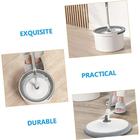 Hands Free 360° Spin Mop with Bucket Efficient Cleaning System