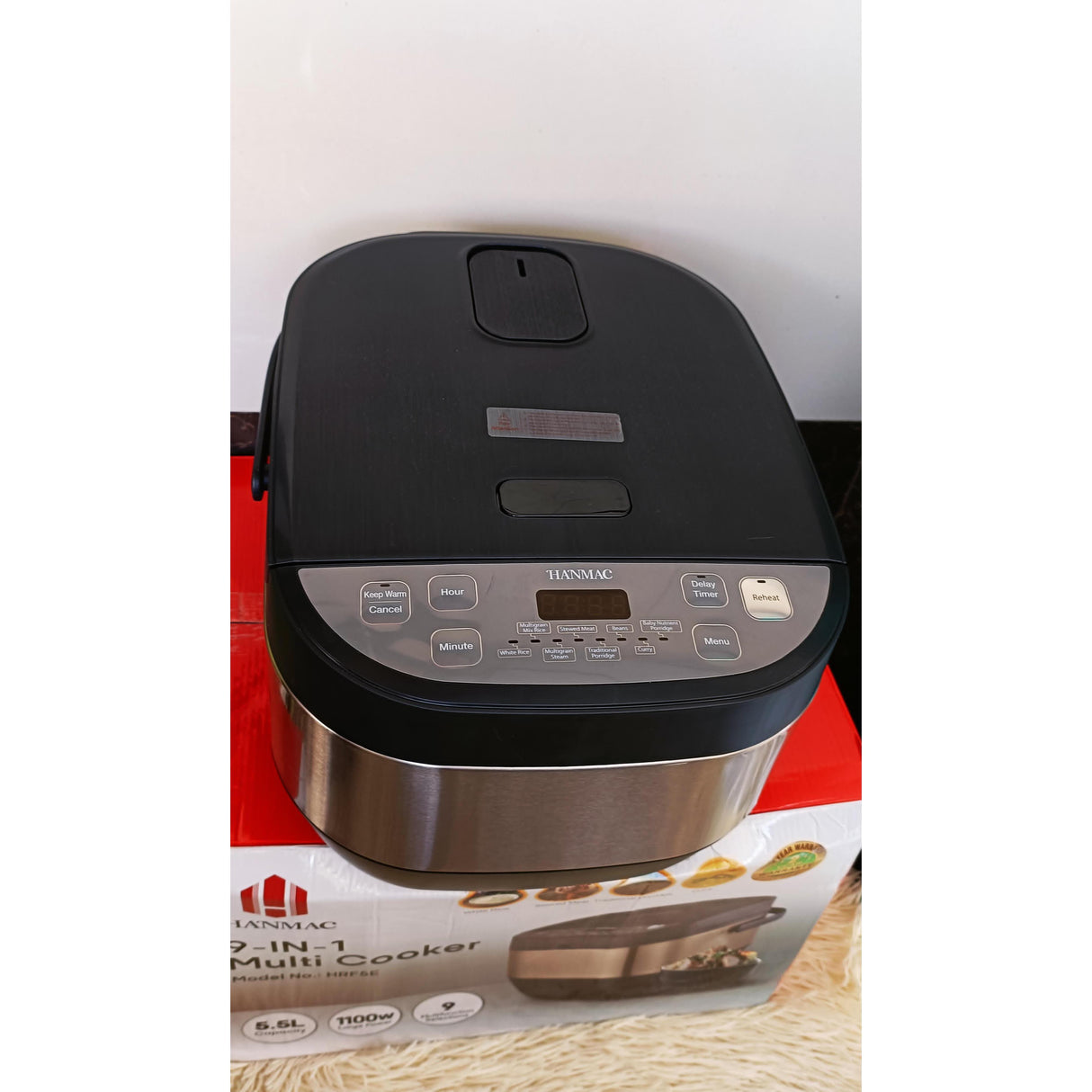 Hanmac 9in1 Multi Cooker | All in One Multifunctional Gadget with 5.5L Capacity
