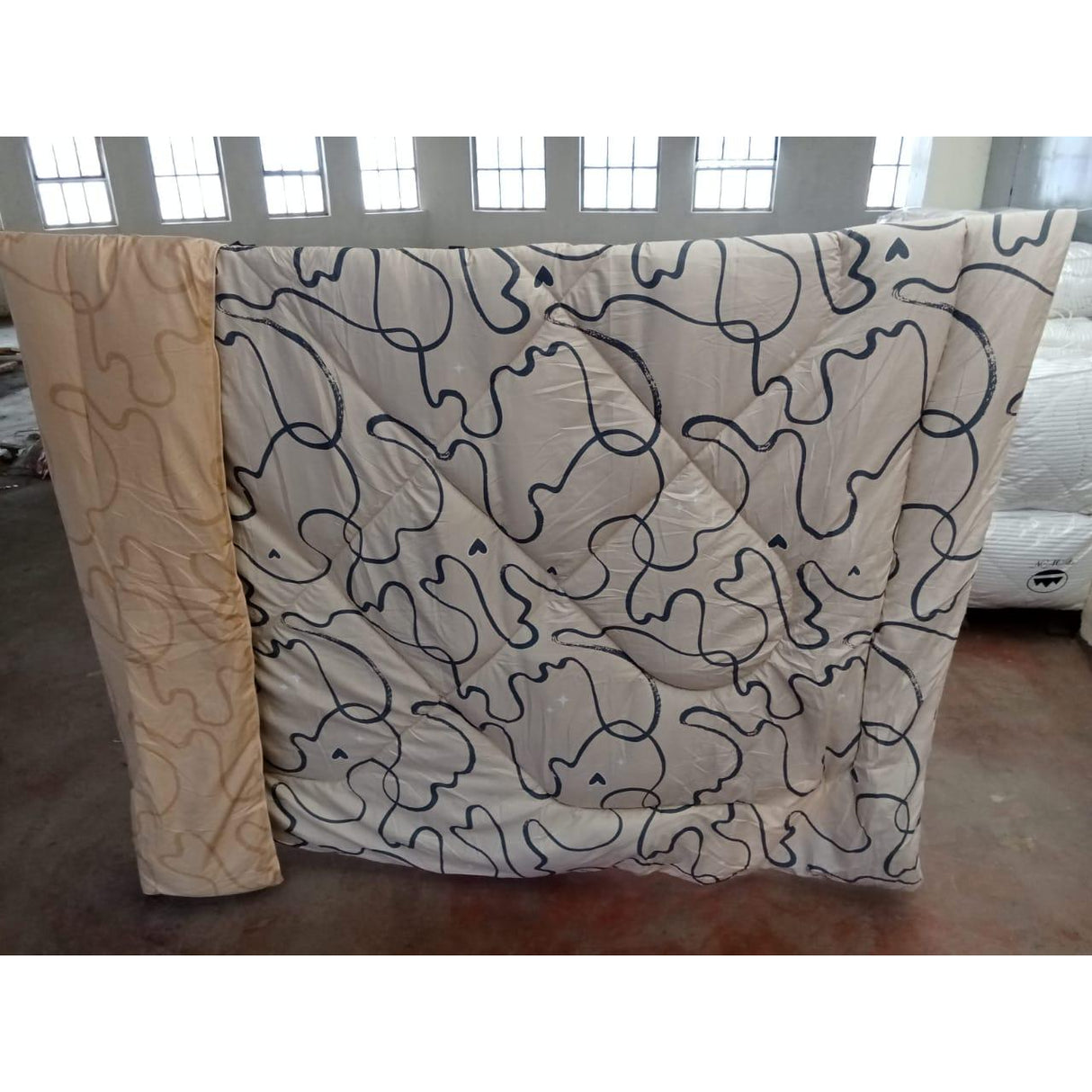 Heavy Cotton Binded Duvet Set | 7x7 Duvet with 1 Bedsheet & 2 Pillowcases