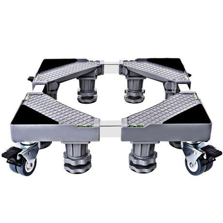 Heavy Duty Adjustable Base for Fridge or Washing Machine with Brake Lock