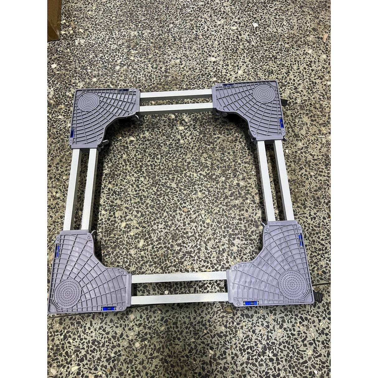 Heavy Duty Adjustable Stand for Washing Machine, Fridge, and Cooker with Wheels and 8 Support Legs