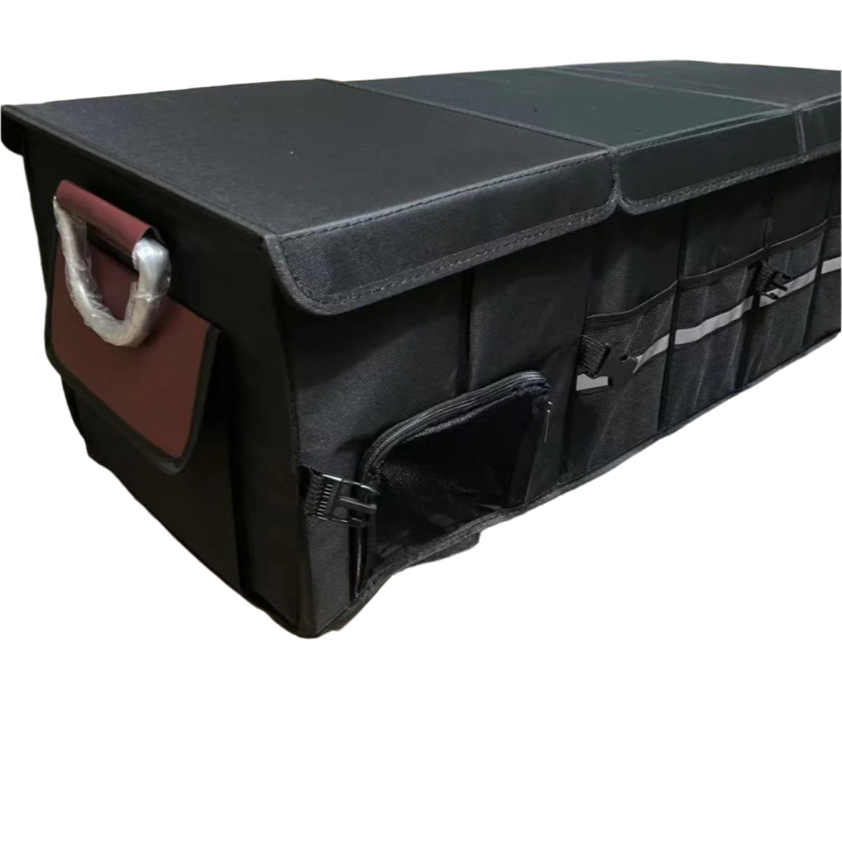 Heavy Duty Car Boot Trunk Organizer with Multiple Compartments