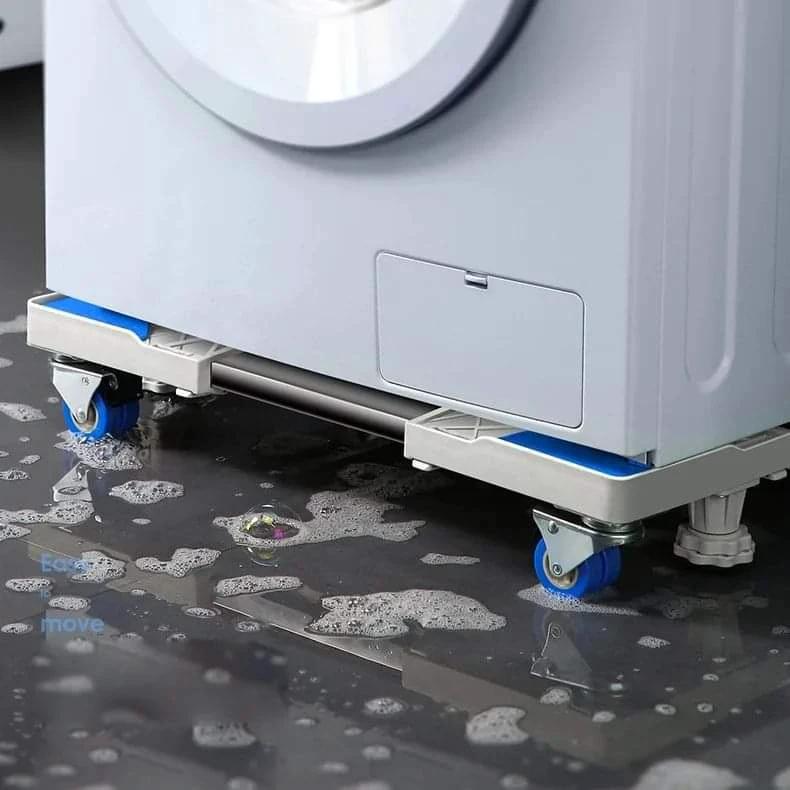 Heavy Duty Washing Machine Fridge Cooker Stand Base Adjustable, Sturdy with Lockable Wheels. Home Comfort Appliances Household Appliance Accessories