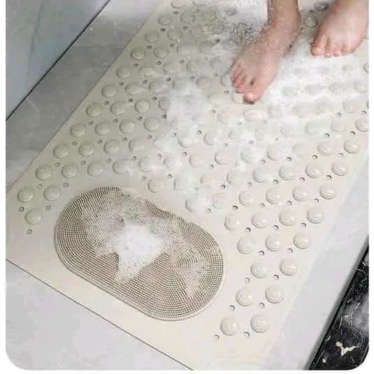 Heavy Non-Slip Bathroom Mat with Foot Massage Texture 50x80cm Bathroom mat Bath Mats & Rugs