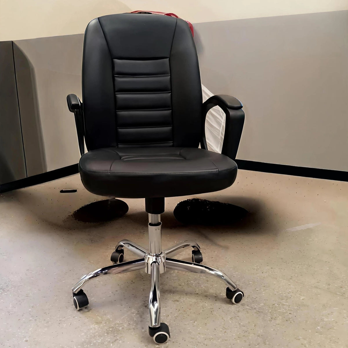 High Back Adjustable Swivel Office Chair with Wheels and Armrests Office furniture Furniture