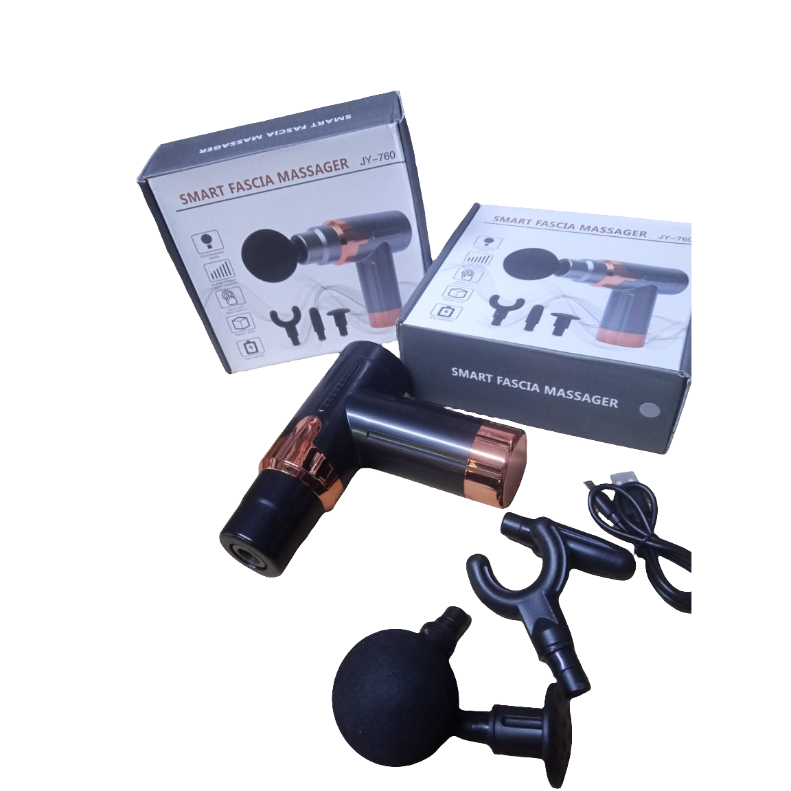 High Performance Massage Gun with Multiple Speed Settings and Attachments