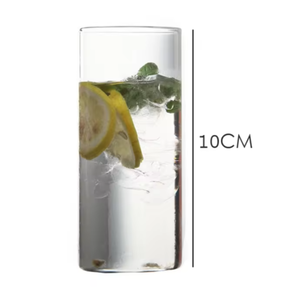 High Quality 6 Piece Juice Water Transparent Clear Glass Set| Perfect Drinkware | Juice| Water