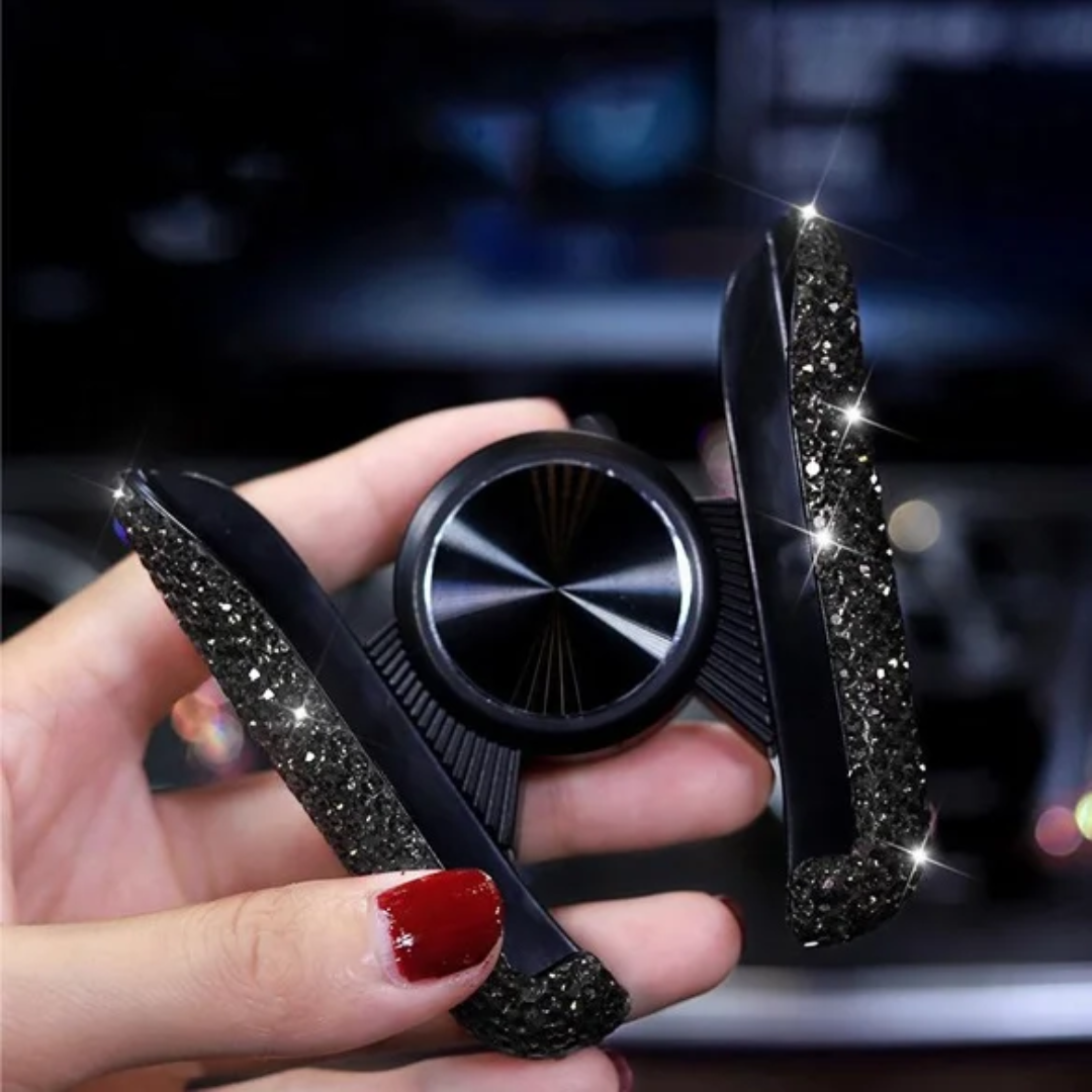 High Quality ABS + Rhinestones Diamond Crystal Car Phone Holder