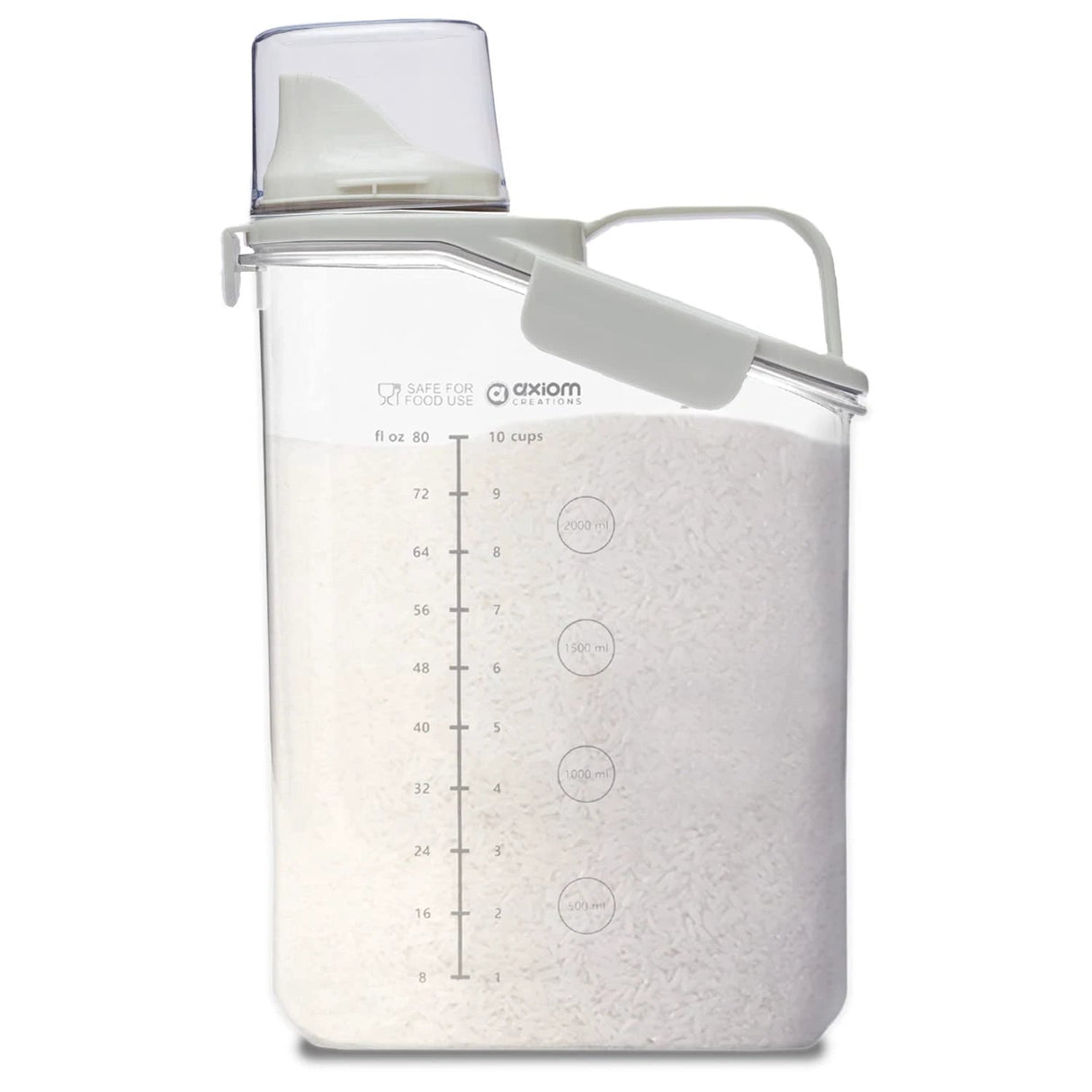 High Quality Acrylic Airtight Cereal Container with 2500ml Capacity food storage Food Storage Containers