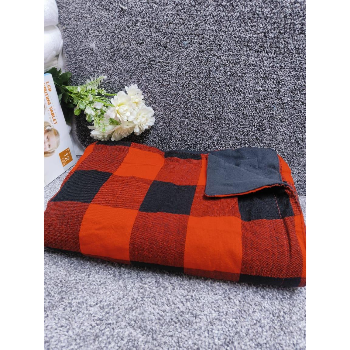 High Quality Maasai Fleece Blanket | 150cm x 200cm (5 by 6)| Vibrant & Cozy Traditional Design